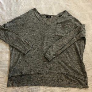 BDG Oversized Lightweight Grey Sweater